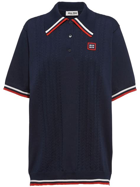 miu miu rugby shirt